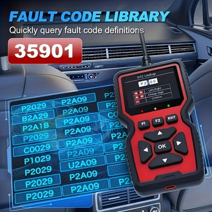 2024 Advanced OBD2 Scanner & Engine Code Reader for Check Engine Light.