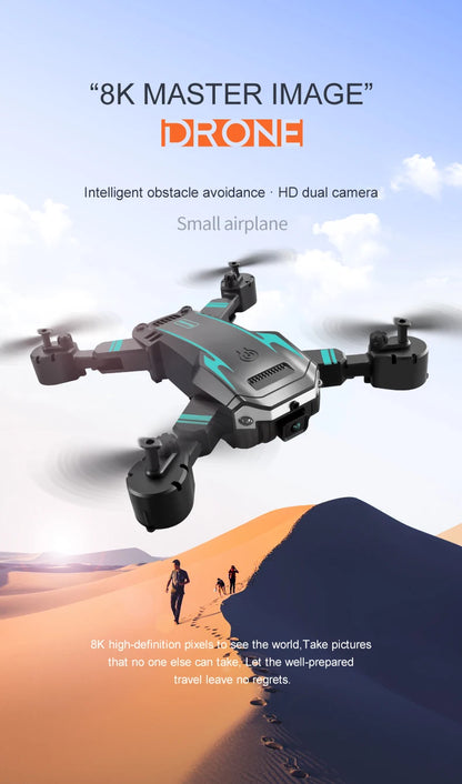 Foldable Quadcopter Drone with HD Camera, GPS, FPV, WiFi,